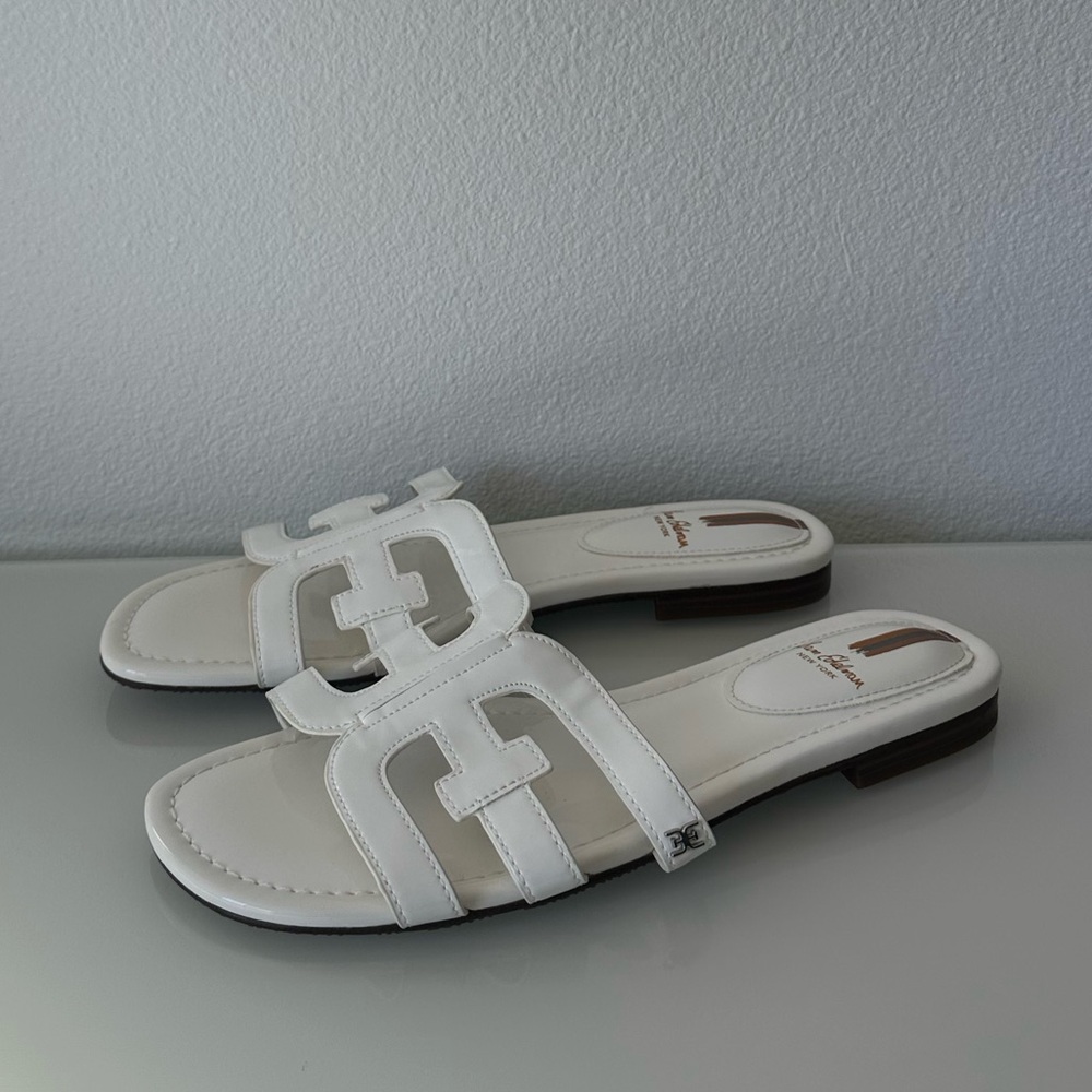 Sam Edelman White Sandals